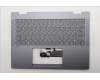 Lenovo 5CB1S01182 C-Cover with keyboard, French, Luna Grey, Backlight, Non_FingerPrint