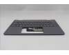 Lenovo 5CB1S02781 C-Cover with keyboard, Italian, Luna Grey, Non-FingerPrint, UK