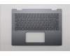 Lenovo 5CB1S02783 C-Cover with keyboard, Spanish, Luna Grey, Non-FingerPrint, UK