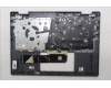 Lenovo 5CB1S02803 C-Cover with keyboard, German, Luna Grey, Non-FingerPrint, UK