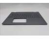 Lenovo 5CB1S05075 C-Cover with keyboard, Italian, Luna Grey, Backlight, Non-FingerPrint, UK