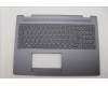 Lenovo 5CB1S05086 C-Cover with keyboard, German, Luna Grey, Backlight, Non-FingerPrint, UK