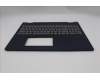 Lenovo 5CB1S05106 C-Cover with keyboard, Spanish, Cosmic Blue, Backlight, Non-FingerPrint, UK