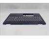 Lenovo 5CB1S05116 C-Cover with keyboard, German, Cosmic Blue, Backlight, Non-FingerPrint, UK