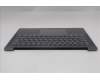 Lenovo 5CB1S11876 C-Cover with keyboard, Spanish, Luna Grey, Backlight, UK