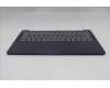 Lenovo 5CB1S11906 C-Cover with keyboard, Spanish, Cosmic Blue, Backlight, UK