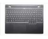 Lenovo 5CB1S24056 C-Cover with keyboard, English, Eclipse Black, RGB Backlight, Anodizing Sandblasting, US
