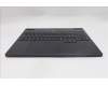 Lenovo 5CB1S24058 C-Cover with keyboard, French, Eclipse Black, RGB Backlight, Anodizing Sandblasting, US
