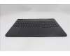 Lenovo 5CB1S24071 C-Cover with keyboard, Portuguese, Eclipse Black, RGB Backlight, Anodizing Sandblasting, UK