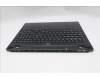 Lenovo 5CB1S24075 C-Cover with keyboard, Switzerland, Eclipse Black, RGB Backlight, Anodizing Sandblasting, UK
