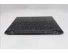 Lenovo 5CB1S24079 C-Cover with keyboard, UK English, Eclipse Black, RGB Backlight, Anodizing Sandblasting, UK
