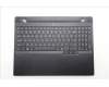 Lenovo 5CB1S24080 C-Cover with keyboard, Ukraine, Eclipse Black, RGB Backlight, Anodizing Sandblasting, US