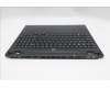 Lenovo 5CB1S24172 C-Cover with keyboard, Russian, Eclipse Black, White Backlight, Anodizing Sandblasting, US