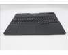 Lenovo 5CB1S31146 C-Cover with keyboard, Hebrew, Eclipse Black, RGB Backlight, US