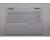 Lenovo 5CB1S50752 C-Cover with keyboard, Slovenian, Glacier white, UK