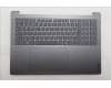 Lenovo 5CB1S50843 C-Cover with keyboard, German, Luna Grey