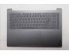 Lenovo 5CB1S50844 C-Cover with keyboard, Greek, Luna Grey, US