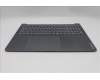 Lenovo 5CB1S50951 C-Cover with keyboard, Italian, Luna Grey, UK