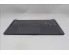 Lenovo 5CB1S50956 C-Cover with keyboard, Portuguese, Luna Grey, UK