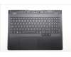 Lenovo 5CB1S57445 C-Cover with keyboard, UK English, Eclipse Black, White Backlight, UK