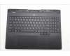 Lenovo 5CB1S57496 C-Cover with keyboard, Ukraine, Eclipse Black, RGB Backlight, US