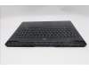 Lenovo 5CB1S57496 C-Cover with keyboard, Ukraine, Eclipse Black, RGB Backlight, US