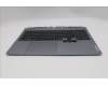 Lenovo 5CB1S57513 C-Cover with keyboard, Spanish, White Backlight, UK