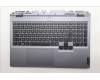 Lenovo 5CB1S57520 C-Cover with keyboard, German, White Backlight