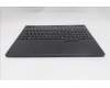 Lenovo 5CB1S75704 C-Cover with keyboard, Arabic, Eclipse Black, RGB Backlight, Anodizing Sandblasting, US
