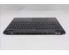 Lenovo 5CB1S75709 C-Cover with keyboard, English, Eclipse Black, RGB Backlight, Anodizing Sandblasting, US