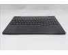 Lenovo 5CB1S75710 C-Cover with keyboard, US English Euro, Eclipse Black, RGB Backlight, Anodizing Sandblasting, US