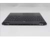 Lenovo 5CB1S75715 C-Cover with keyboard, Greek, Eclipse Black, RGB Backlight, Anodizing Sandblasting, US