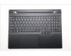 Lenovo 5CB1S75733 C-Cover with keyboard, Ukraine, Eclipse Black, RGB Backlight, Anodizing Sandblasting, US
