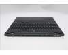 Lenovo 5CB1S76648 C-Cover with keyboard, Arabic, Eclipse Black, White Backlight, Painting, US