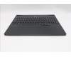 Lenovo 5CB1S76671 C-Cover with keyboard, Spanish, Eclipse Black, White Backlight, Painting, UK