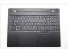 Lenovo 5CB1S76676 C-Cover with keyboard, UK English, Eclipse Black, White Backlight, Painting, UK