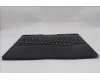 Lenovo 5CB1S76718 C-Cover with keyboard, French Arabic, Eclipse Black, RGB Backlight, UK