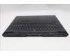 Lenovo 5CB1S80249 C-Cover with keyboard, Portuguese, Eclipse Black, RGB Backlight