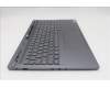 Lenovo 5CB1S82734 C-Cover with keyboard, German, Luna Grey, Non_FingerPrint
