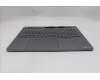 Lenovo 5CB1S82741 C-Cover with keyboard, Nordic, Luna Grey, Non-FingerPrint, UK
