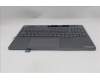 Lenovo 5CB1S82745 C-Cover with keyboard, UK English, Luna Grey, Non_FingerPrint