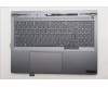 Lenovo 5CB1S82745 C-Cover with keyboard, UK English, Luna Grey, Non-FingerPrint, UK