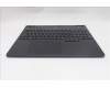 Lenovo 5CB1S82775 C-Cover with keyboard, US English Euro, Eclipse Black, RGB Backlight, Anodizing Sandblasting, US