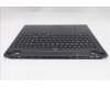 Lenovo 5CB1S82779 C-Cover with keyboard, German, Eclipse Black, RGB Backlight, Anodizing Sandblasting