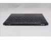 Lenovo 5CB1S82781 C-Cover with keyboard, Hebrew, Eclipse Black, RGB Backlight, Anodizing Sandblasting