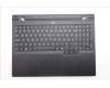 Lenovo 5CB1S82782 C-Cover with keyboard, Hungarian, Eclipse Black, RGB Backlight, Anodizing Sandblasting