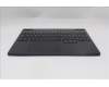 Lenovo 5CB1S82784 C-Cover with keyboard, Italian, Eclipse Black, RGB Backlight, Anodizing Sandblasting