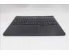 Lenovo 5CB1S82791 C-Cover with keyboard, Slovenian, Eclipse Black, RGB Backlight, Anodizing Sandblasting, UK
