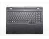 Lenovo 5CB1S82827 C-Cover with keyboard, UK English, Eclipse Black, RGB Backlight, Anodizing Sandblasting