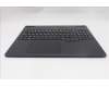 Lenovo 5CB1S82832 C-Cover with keyboard, Bulgarian, Eclipse Black, Anodizing Sandblasting